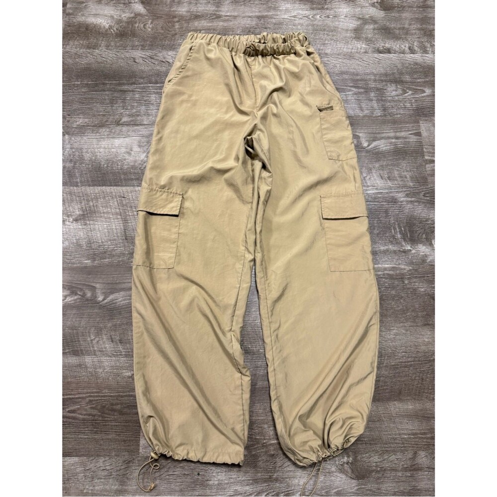Le Lis Collection Parachute Pants in Khaki Size Small